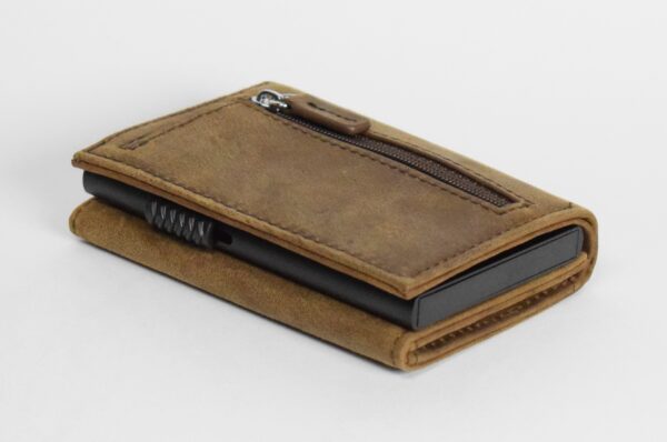 Oak brown pop up wallet - Image 4