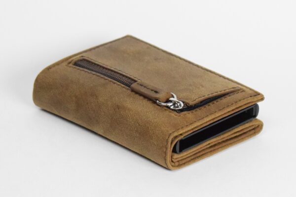 Oak brown pop up wallet - Image 3